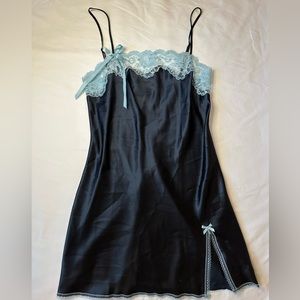 Victoria’s Secret Lace Satin Slip Dress